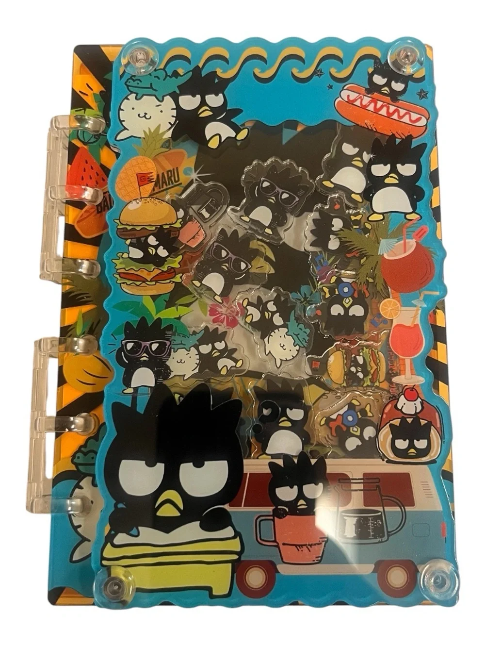 Sanrio Badtz-Maru Shaker Binder